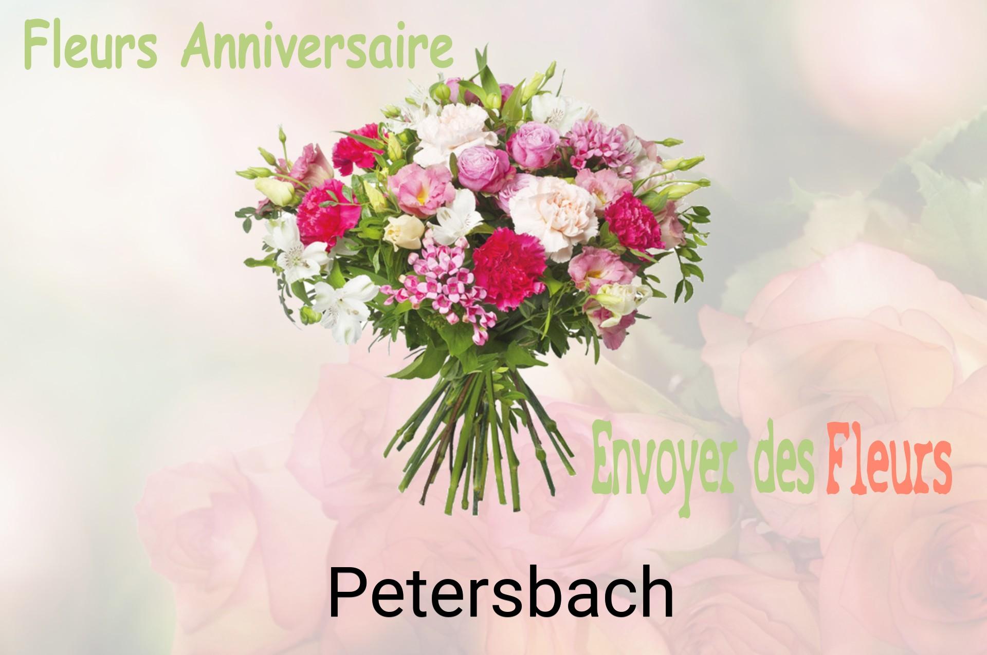Bouquet de fleurs d’anniversaire livré à Petersbach